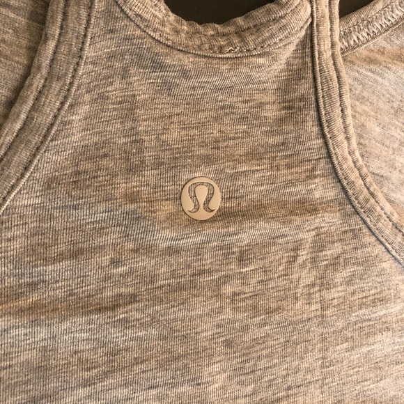 Grey Lululemon Tank - Picture 3 of 5